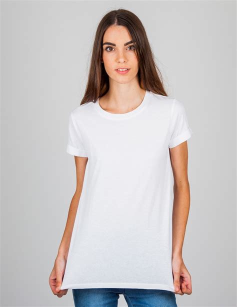 Playeras blancas para mujer .